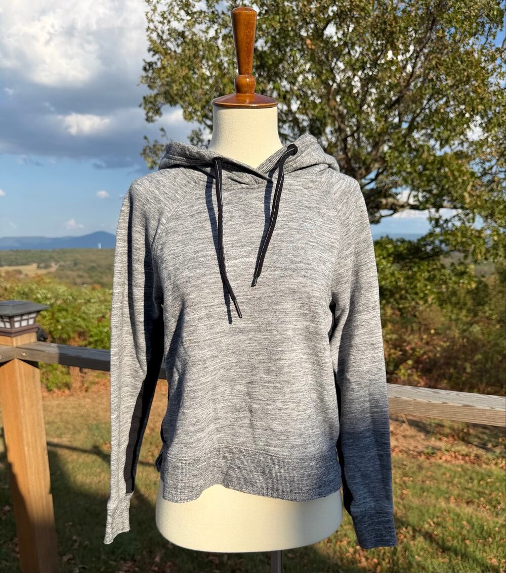 Calvin Klein Performance Heathered Gray Pullover Hoodie Women’s Size XS